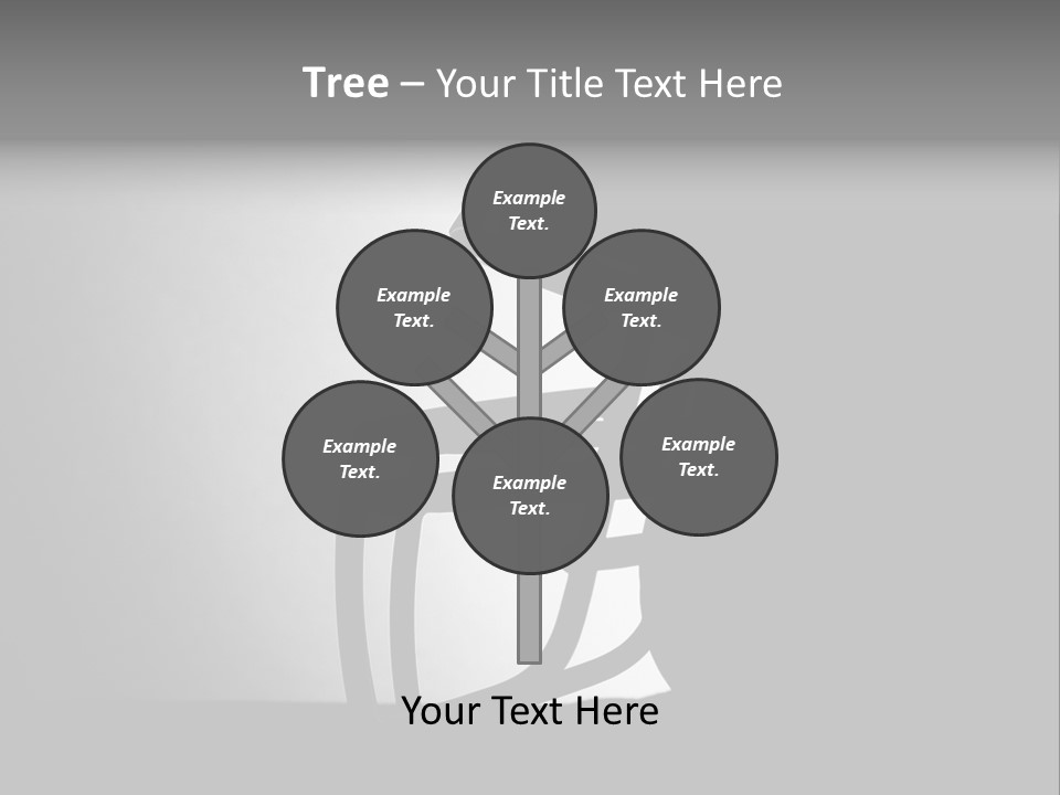 Football American Football Black And White PowerPoint Template