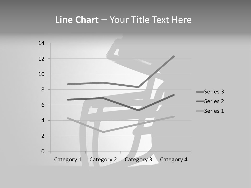 Football American Football Black And White PowerPoint Template