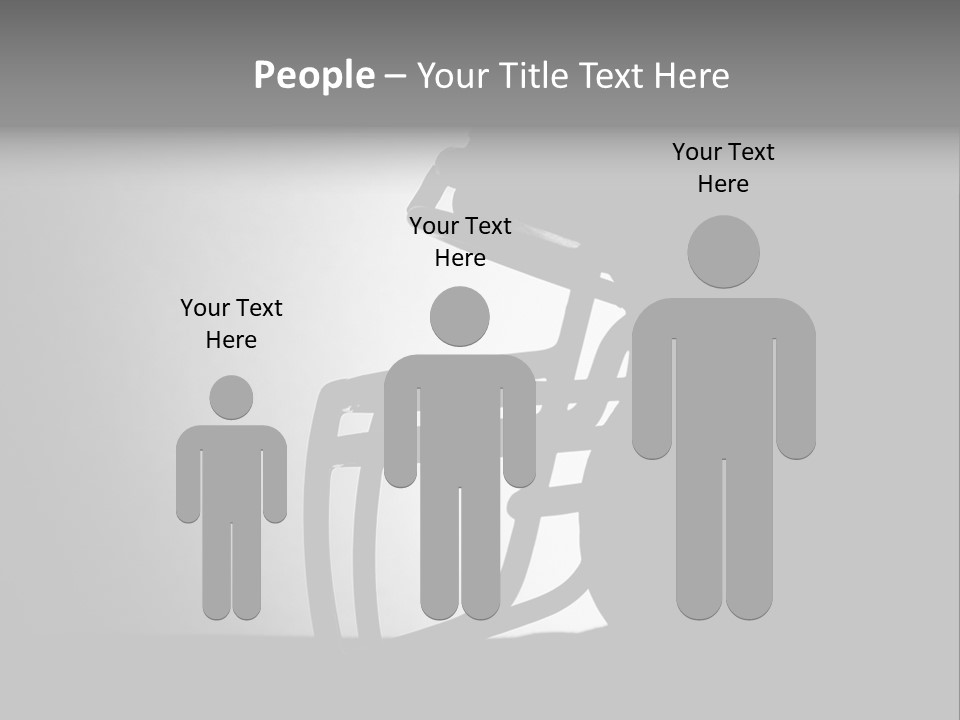 Football American Football Black And White PowerPoint Template