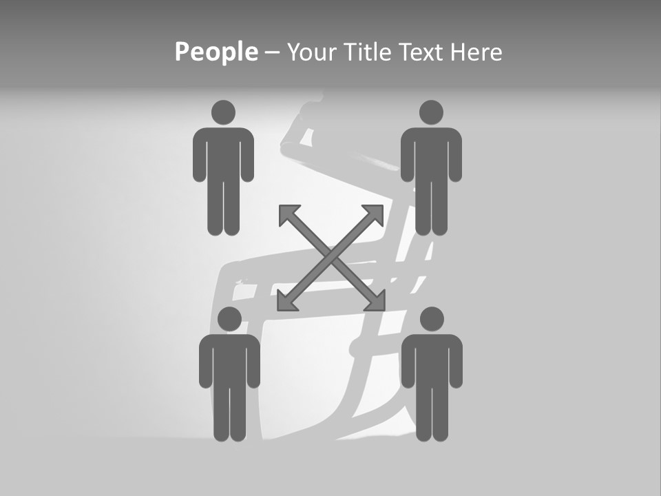 Football American Football Black And White PowerPoint Template