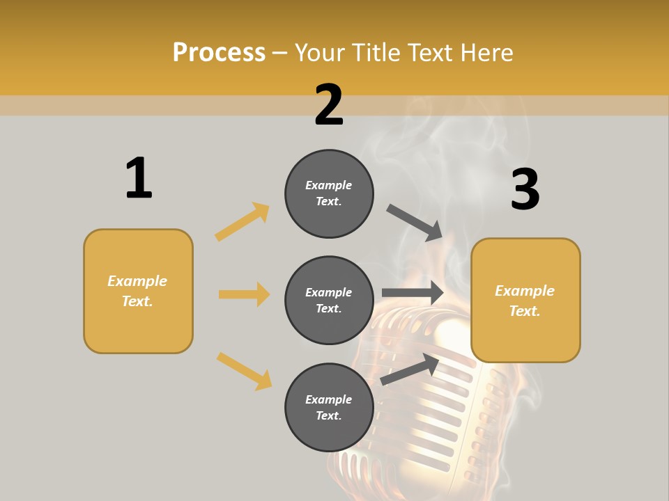 Flame Hot Old PowerPoint Template