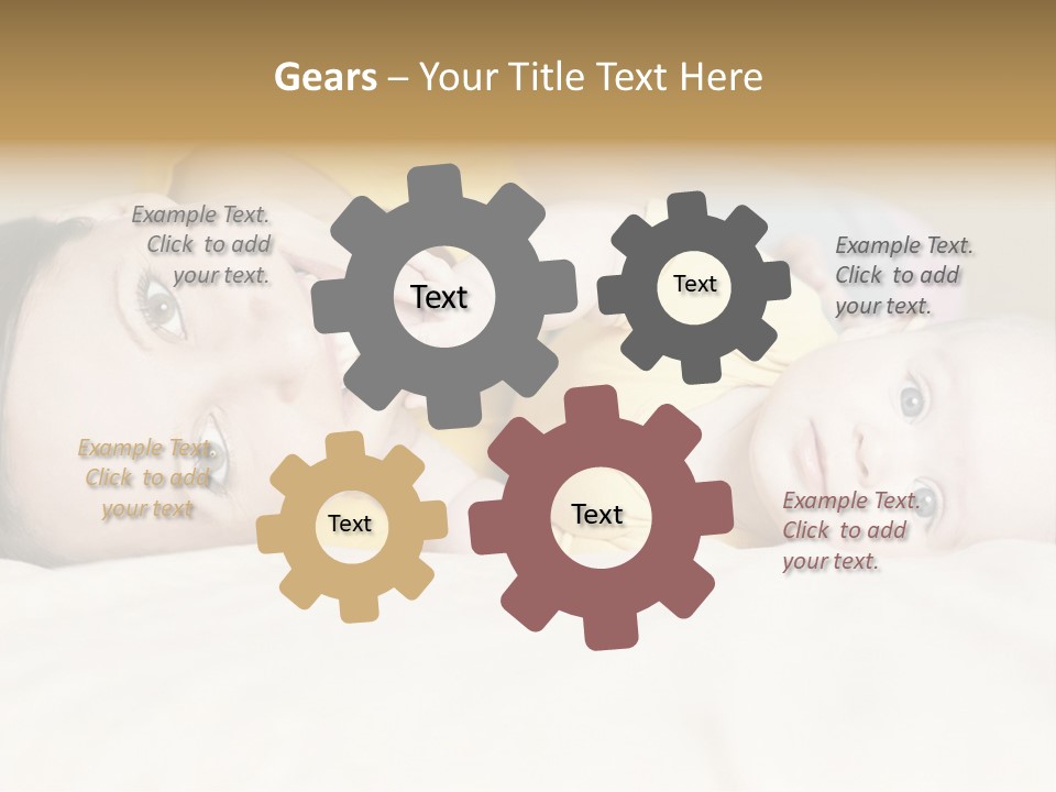 Baby Closeup Changing PowerPoint Template