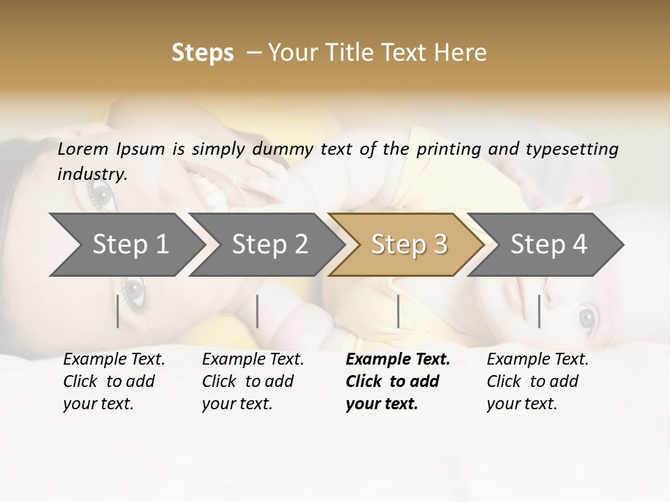 Baby Closeup Changing PowerPoint Template