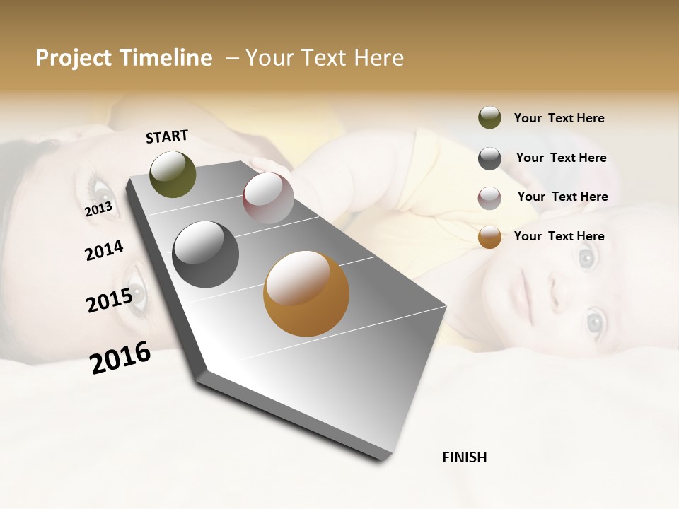 Baby Closeup Changing PowerPoint Template