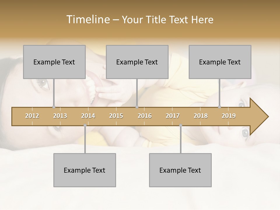 Baby Closeup Changing PowerPoint Template