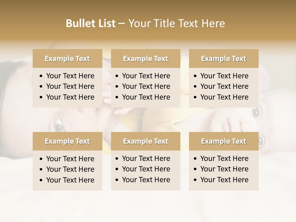 Baby Closeup Changing PowerPoint Template