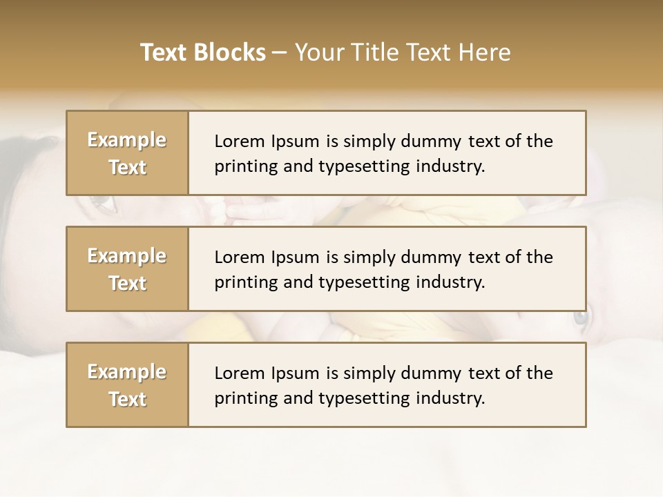 Baby Closeup Changing PowerPoint Template