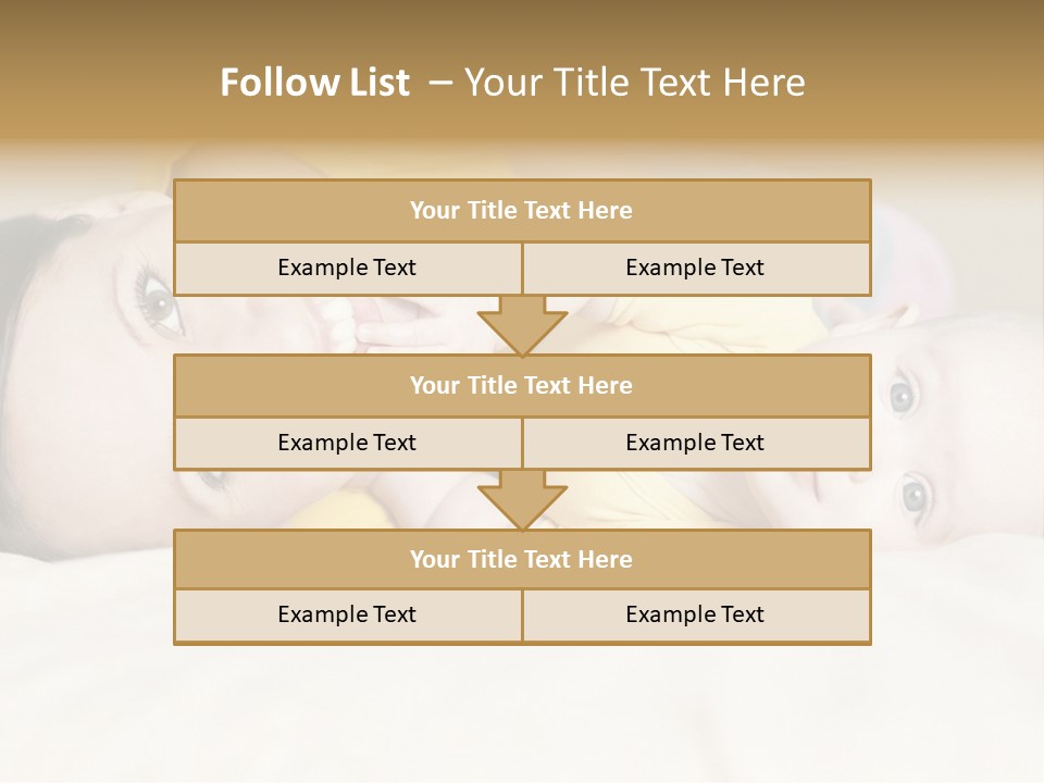 Baby Closeup Changing PowerPoint Template