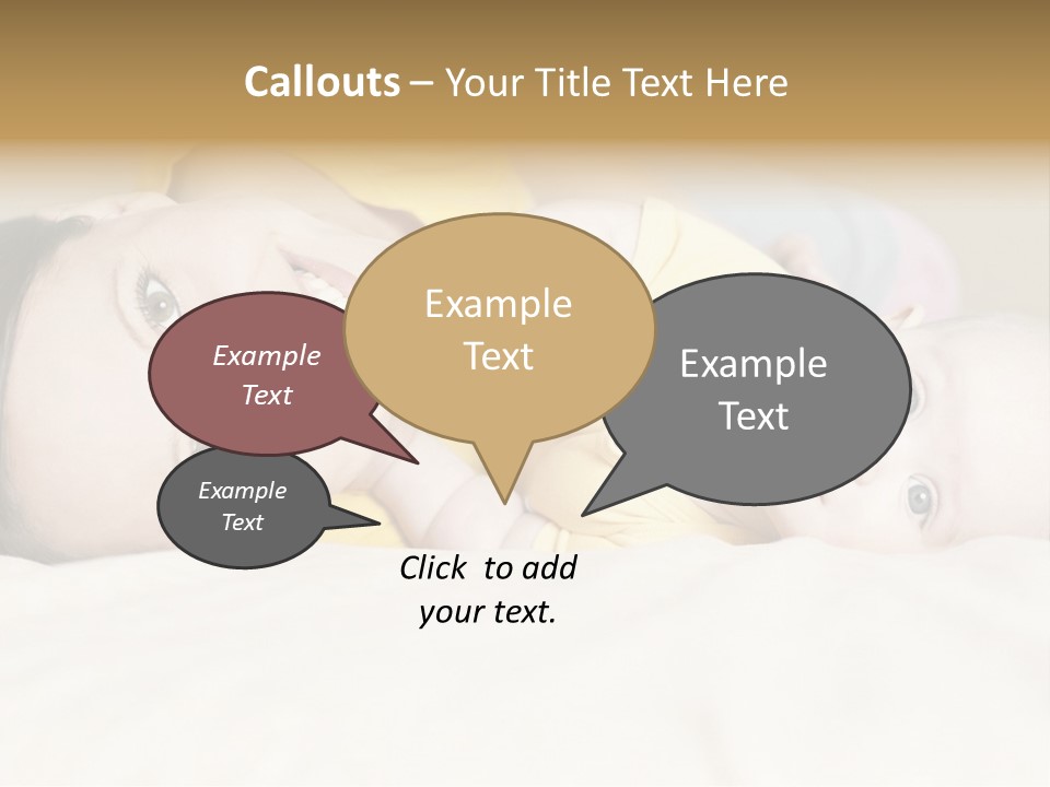 Baby Closeup Changing PowerPoint Template