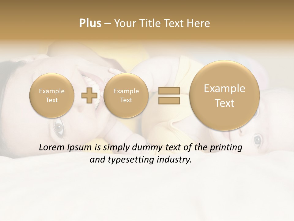 Baby Closeup Changing PowerPoint Template