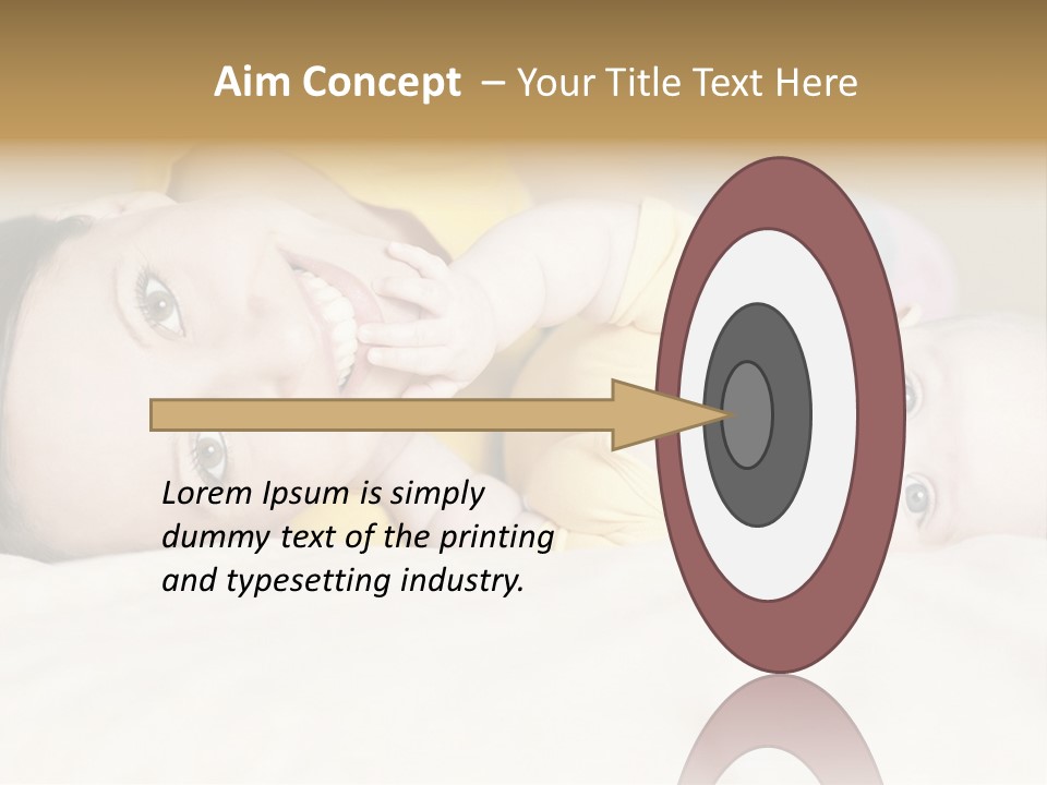 Baby Closeup Changing PowerPoint Template