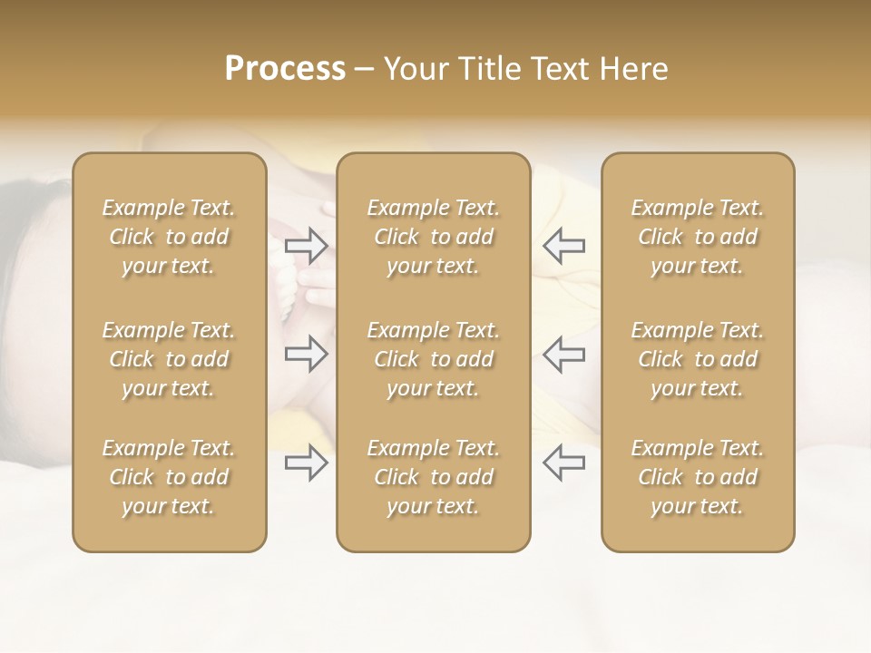 Baby Closeup Changing PowerPoint Template