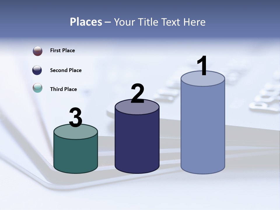 Debt Graphic Rendering PowerPoint Template