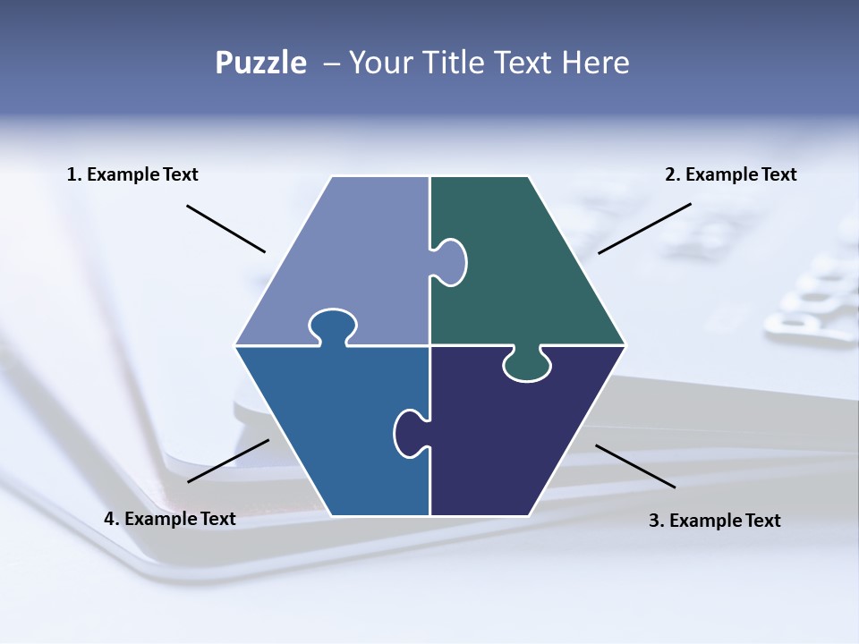 Debt Graphic Rendering PowerPoint Template