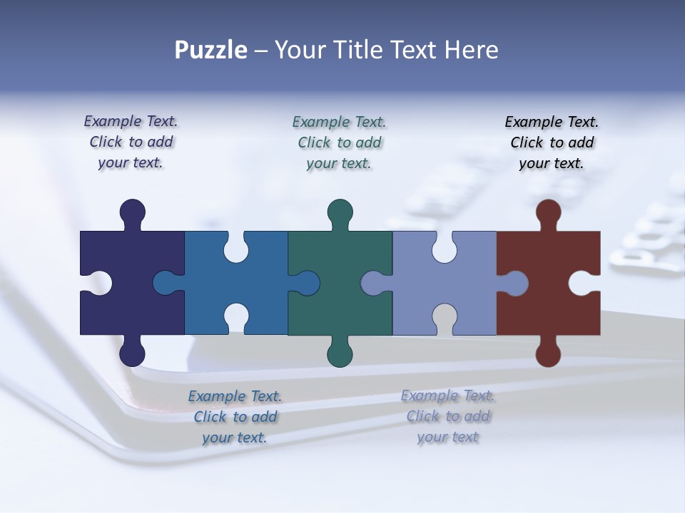 Debt Graphic Rendering PowerPoint Template