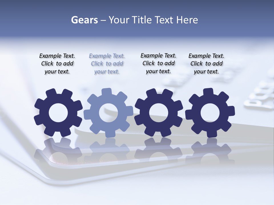 Debt Graphic Rendering PowerPoint Template