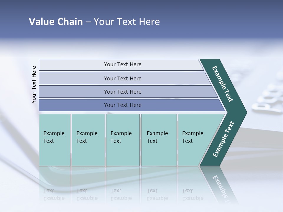Debt Graphic Rendering PowerPoint Template