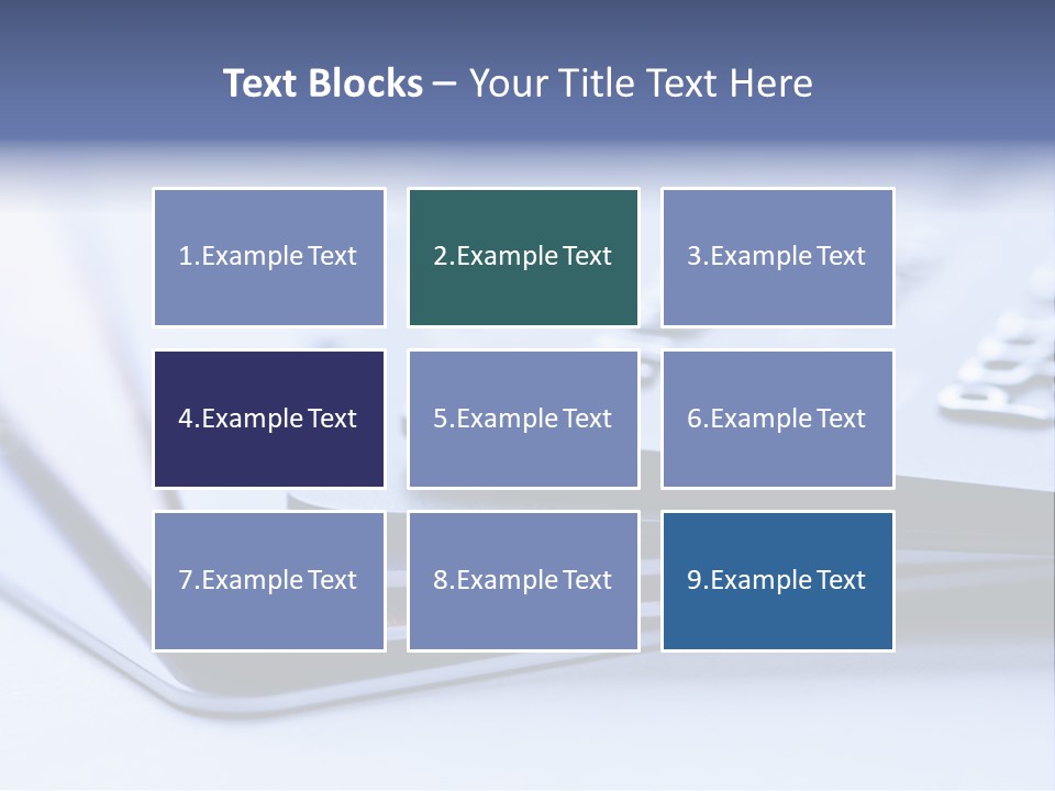 Debt Graphic Rendering PowerPoint Template