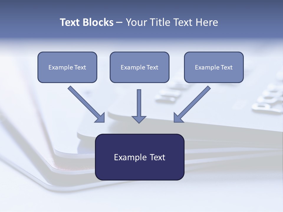 Debt Graphic Rendering PowerPoint Template