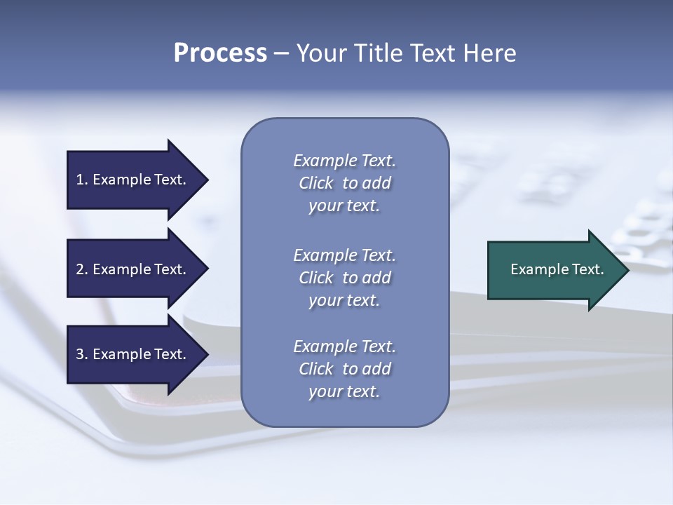 Debt Graphic Rendering PowerPoint Template
