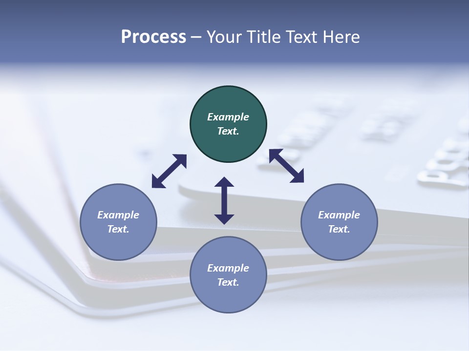 Debt Graphic Rendering PowerPoint Template