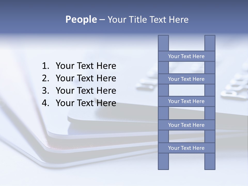 Debt Graphic Rendering PowerPoint Template