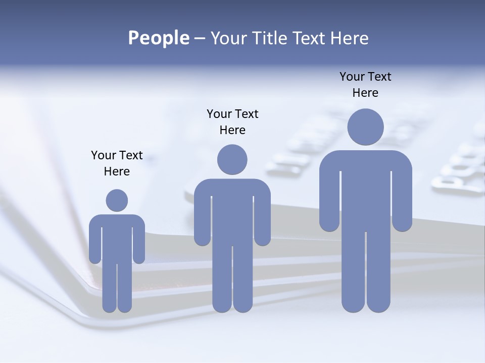 Debt Graphic Rendering PowerPoint Template