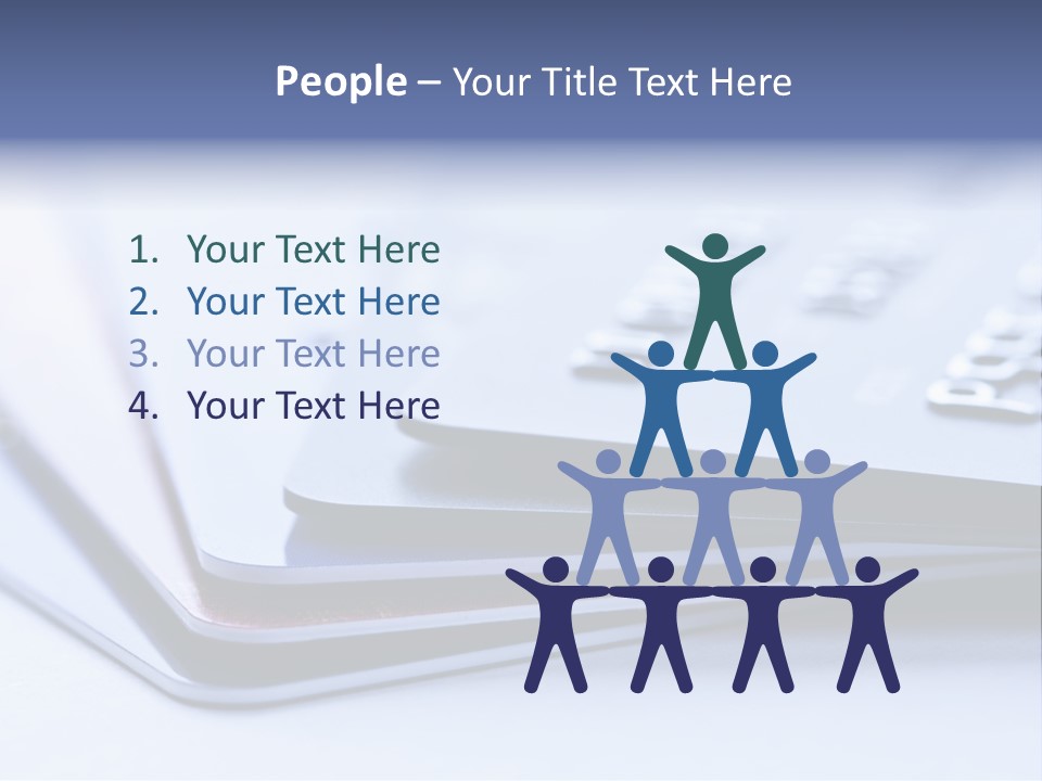 Debt Graphic Rendering PowerPoint Template