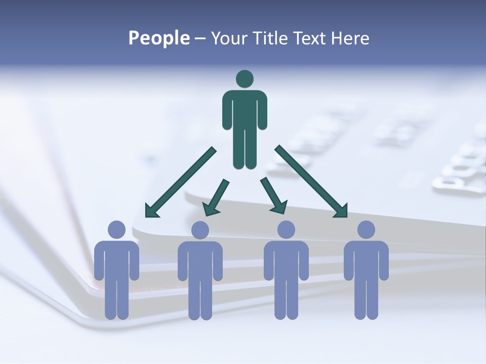 Debt Graphic Rendering PowerPoint Template