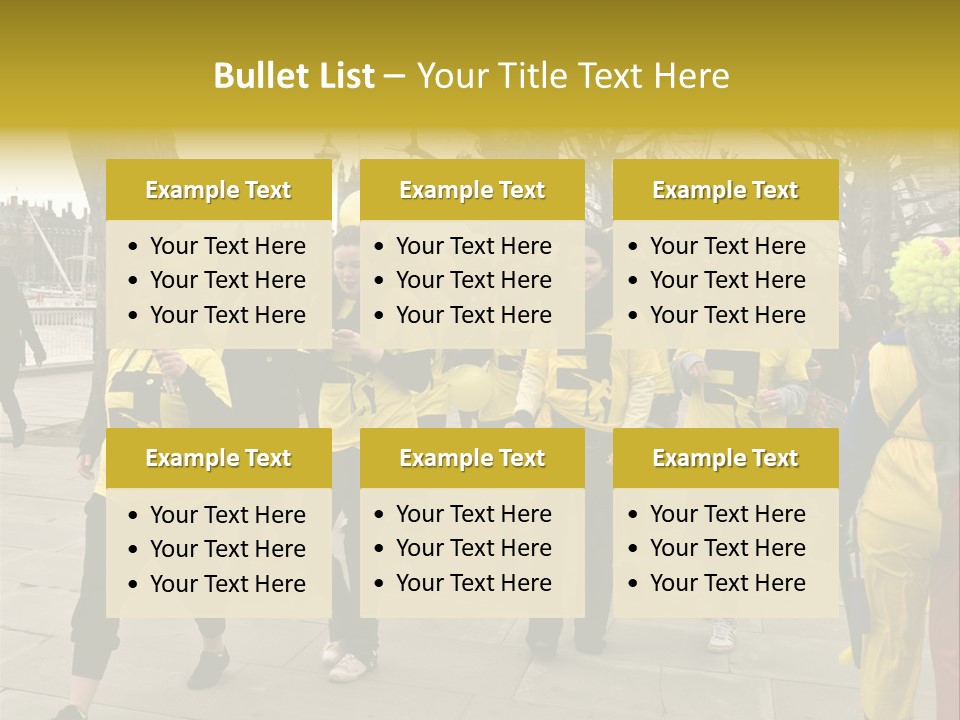 Woman Help People PowerPoint Template