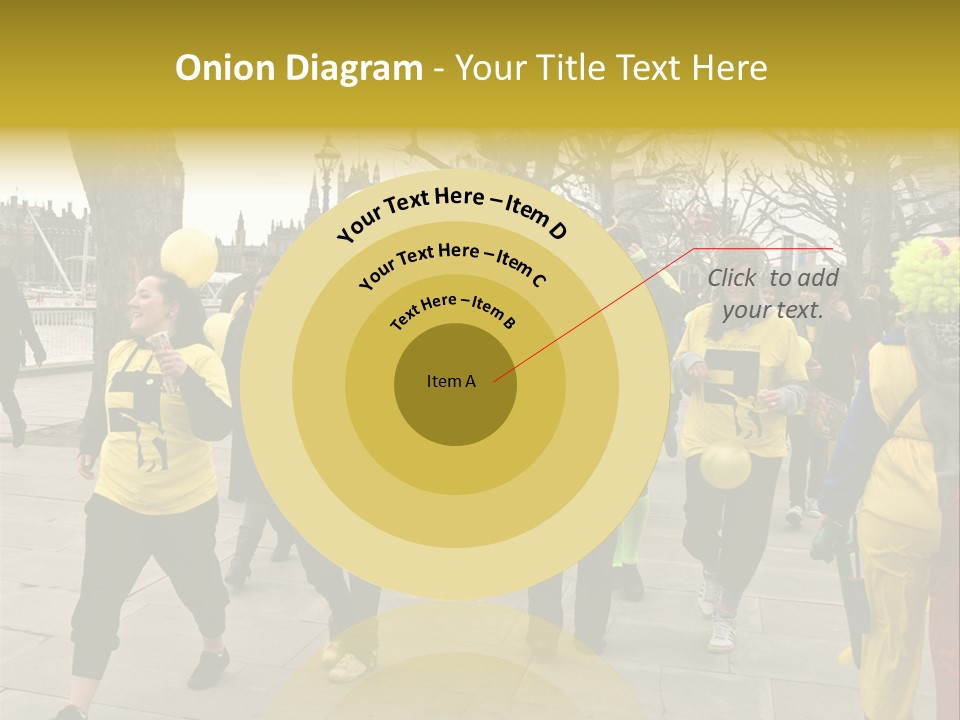 Woman Help People PowerPoint Template