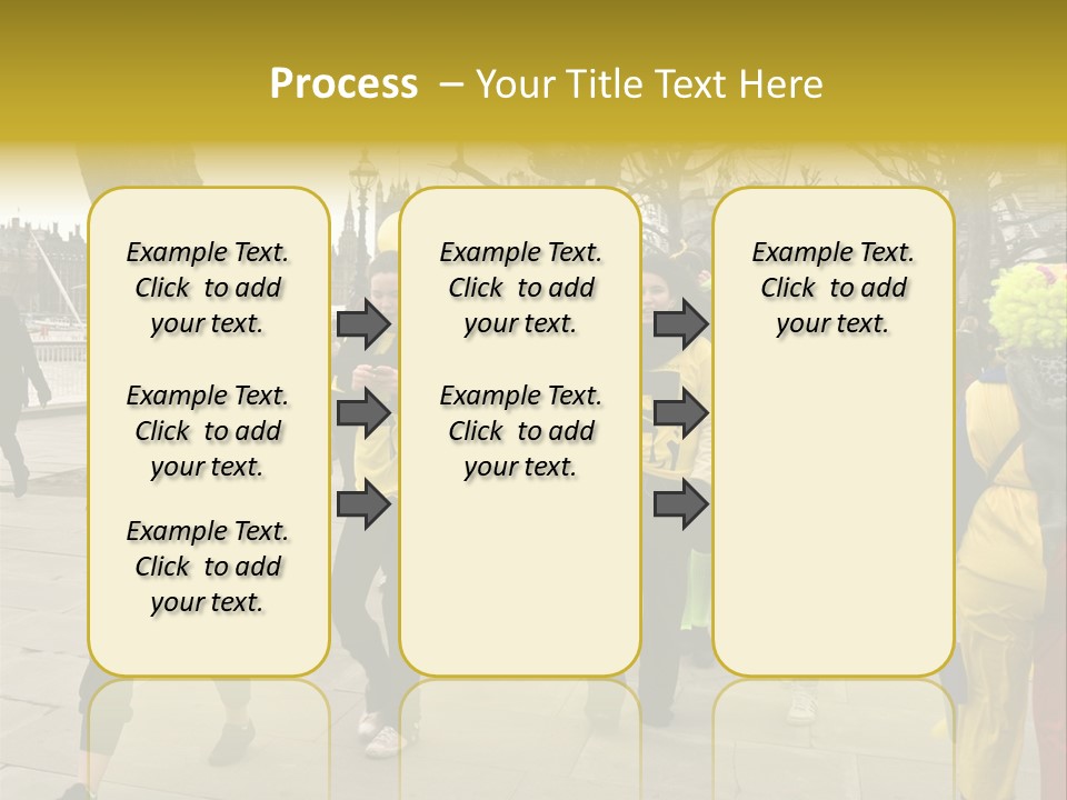 Woman Help People PowerPoint Template