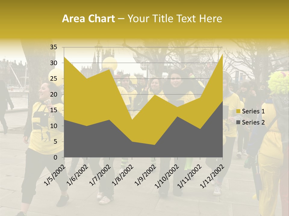Woman Help People PowerPoint Template