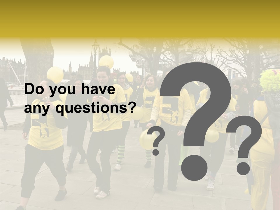 Woman Help People PowerPoint Template