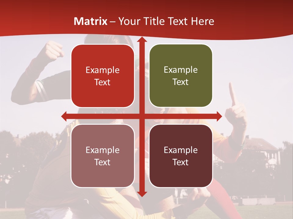 Dad Two Portrait PowerPoint Template