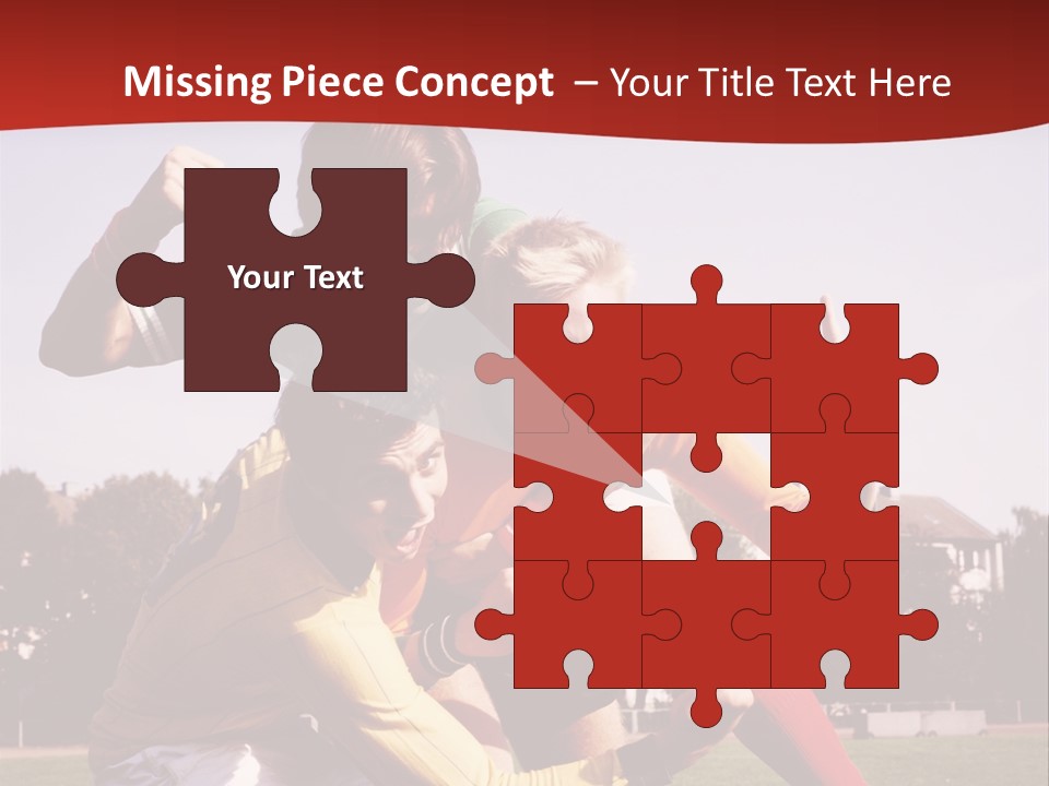 Dad Two Portrait PowerPoint Template