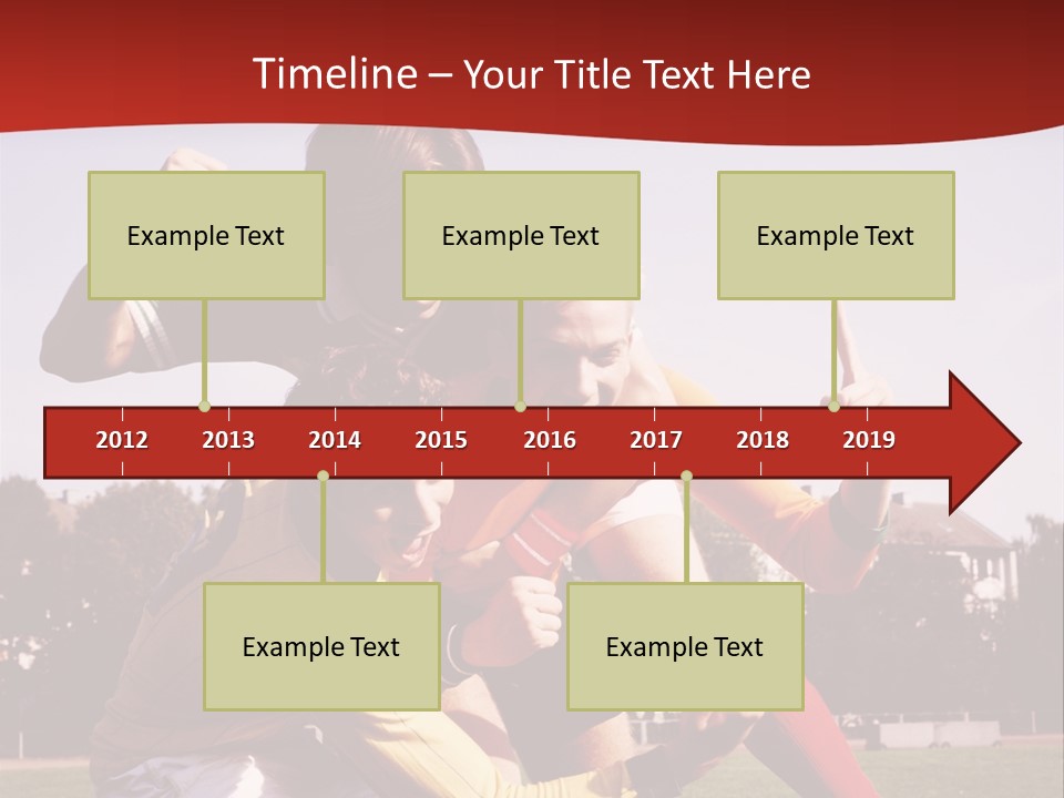Dad Two Portrait PowerPoint Template