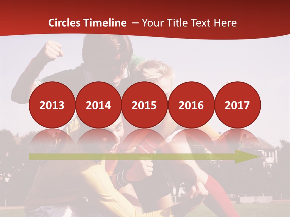 Dad Two Portrait PowerPoint Template