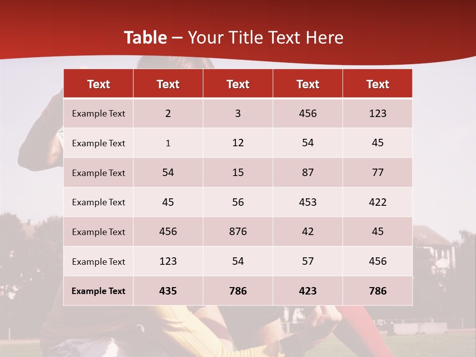 Dad Two Portrait PowerPoint Template