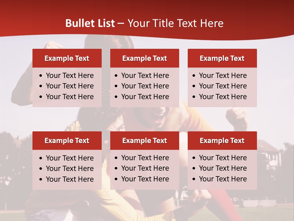 Dad Two Portrait PowerPoint Template