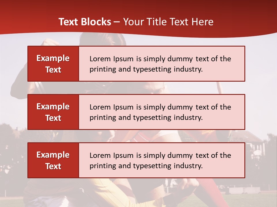 Dad Two Portrait PowerPoint Template