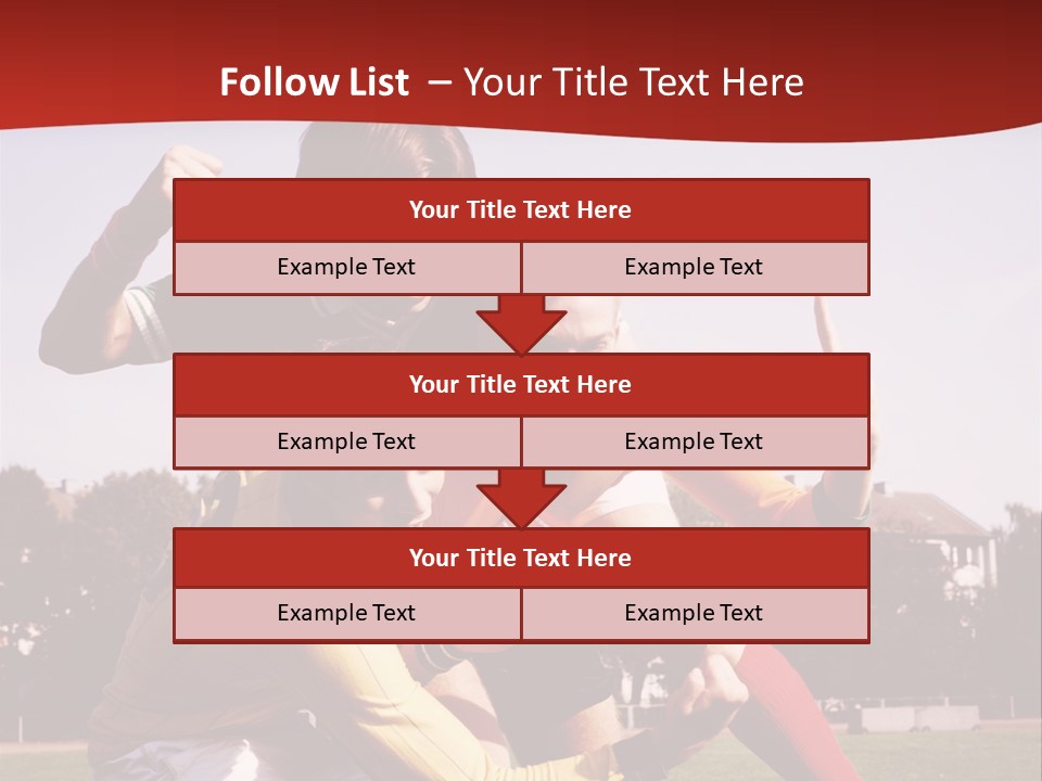 Dad Two Portrait PowerPoint Template