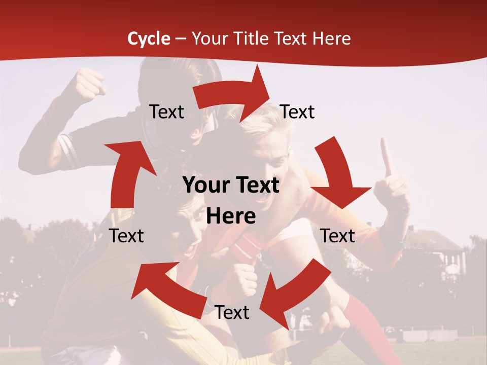 Dad Two Portrait PowerPoint Template