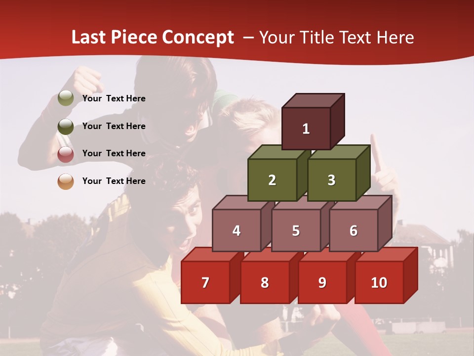 Dad Two Portrait PowerPoint Template