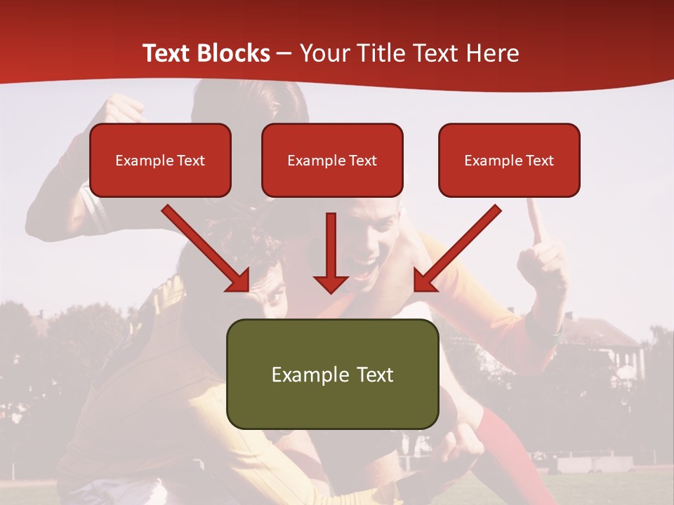 Dad Two Portrait PowerPoint Template