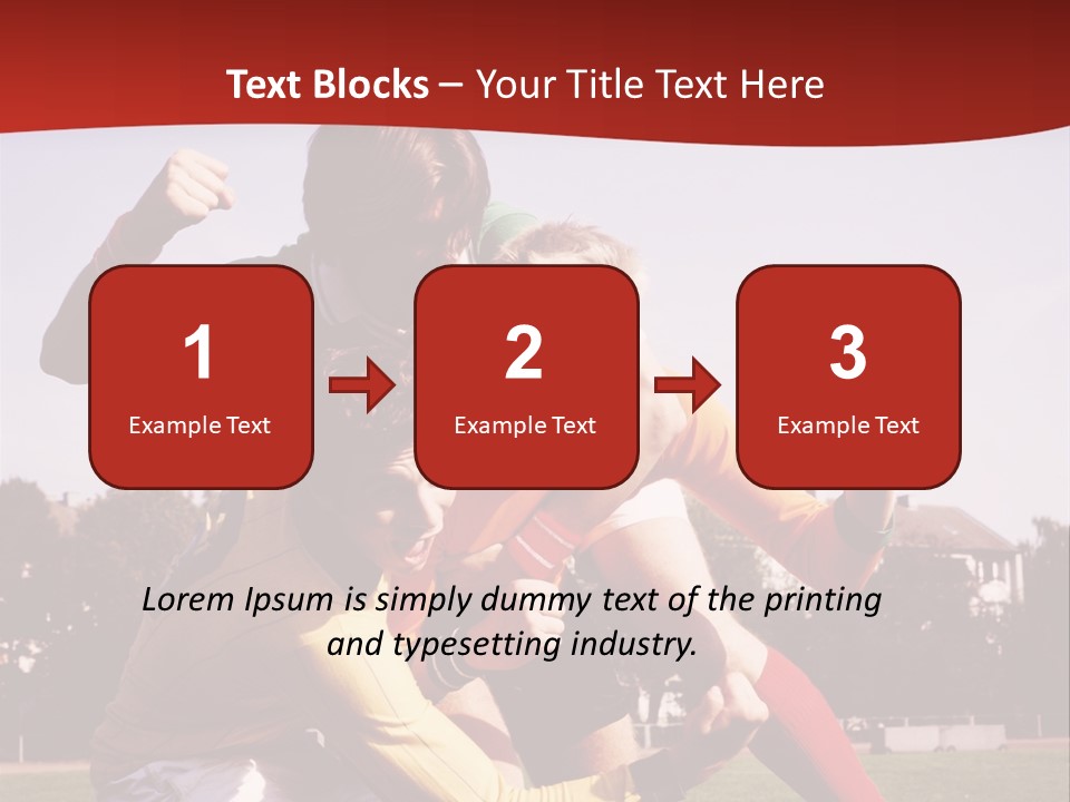 Dad Two Portrait PowerPoint Template