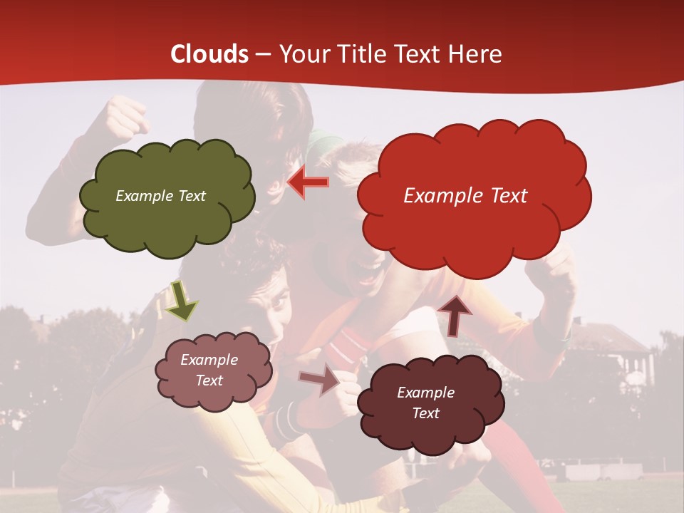 Dad Two Portrait PowerPoint Template