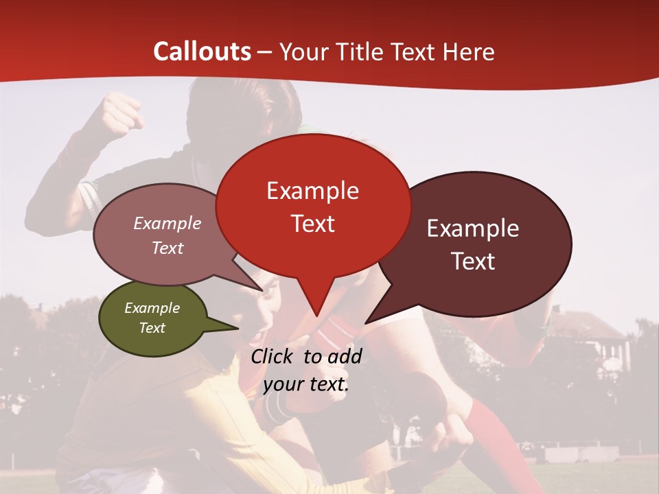 Dad Two Portrait PowerPoint Template