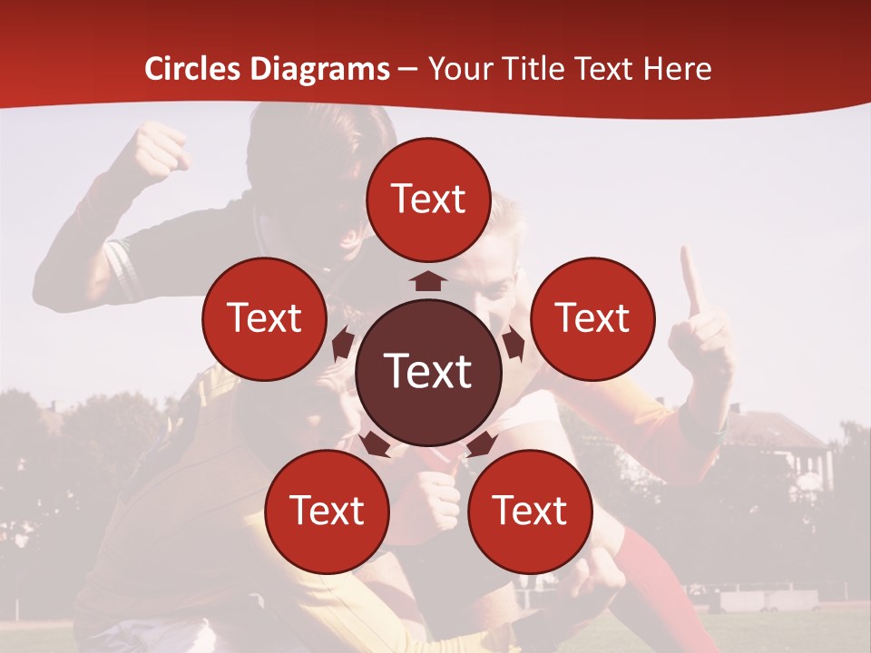 Dad Two Portrait PowerPoint Template