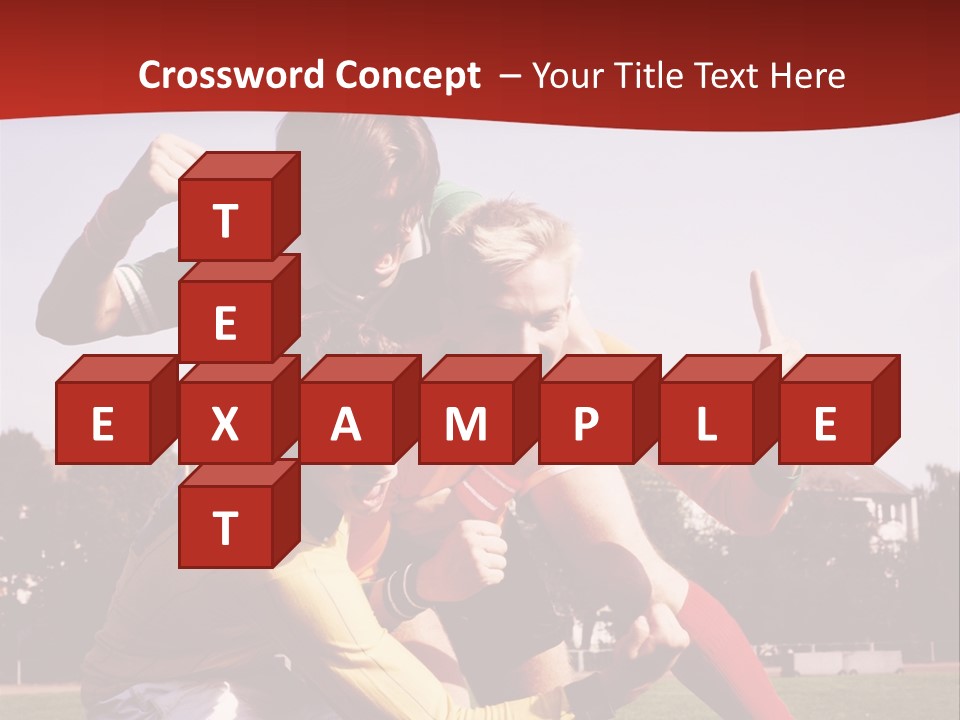 Dad Two Portrait PowerPoint Template